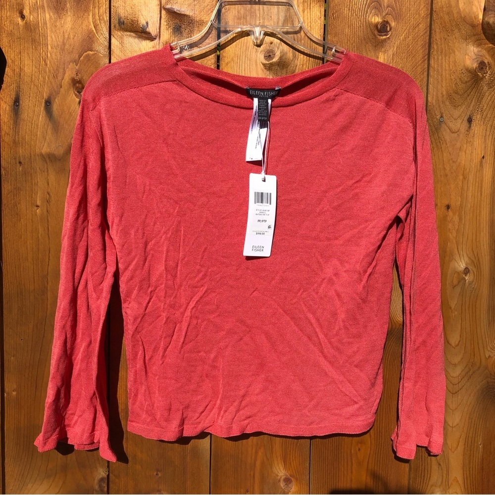 Brand new ! Eileen Fisher Orange Top